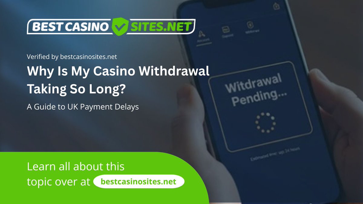 Your Withdrawal Taking Long?
👉 Find out why in our guide to UK payment delays: bestcasinosites.net/knowledgebase/…

#uk #bestcasinositesnet