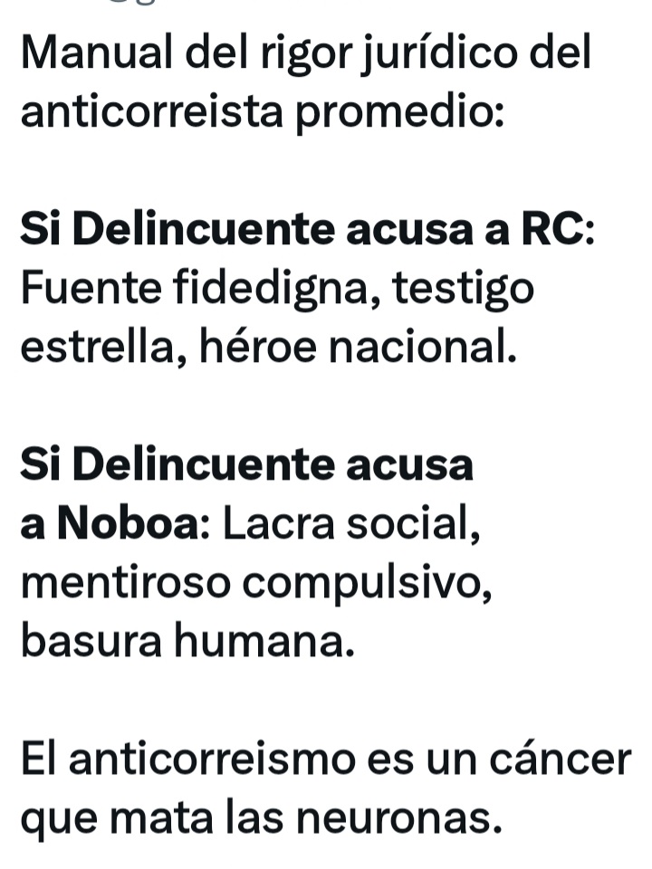 lexjurys's tweet photo. @DanielNoboaOk Delincuentillo. https://t.co/pTPSHyleRm