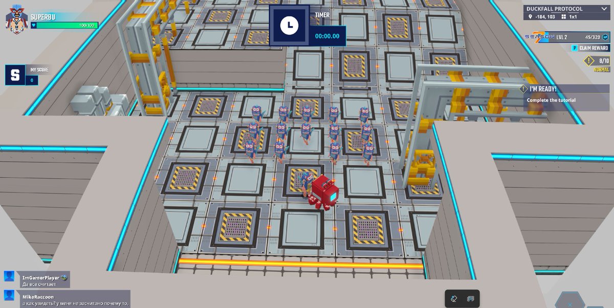 Before everything goes to quack… tutorial zone selfie secured in The Sandbox Season 7. <a href="/TheSandboxGame/">The Sandbox</a>  tsbga.me/TheSandbox #Season7