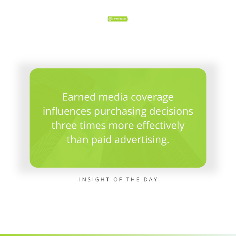 ereleases's tweet photo. Consumer research consistently shows that people trust editorial content from journalists far more than advertisements, even when they recognize that companies pitched the stories. 

#EarnedMedia #MediaCredibility #PRValue https://t.co/QmJGXih9gS