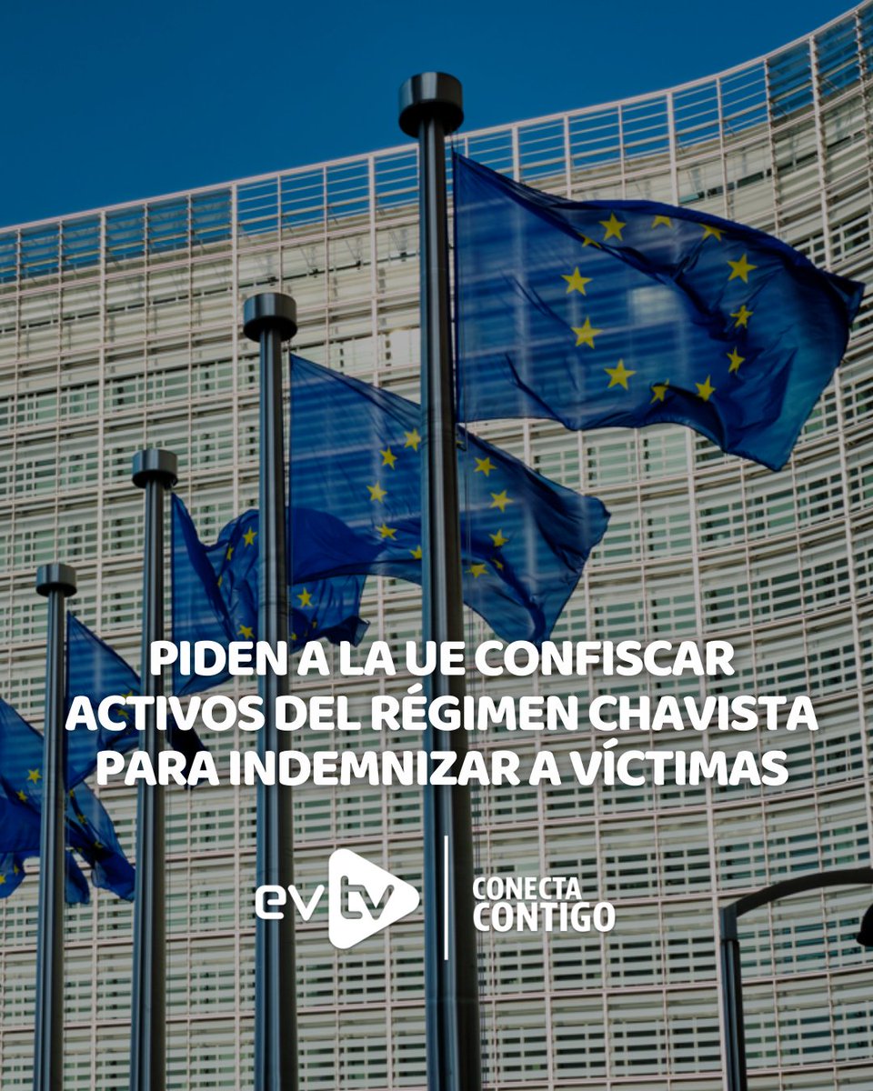 #26Feb #UniónEuropea
Solicitan a la Unión Europea confiscar bienes del régimen chavista para indemnizar a víctimas

🇪🇺 La abogada Soranib Hernández presentó este jueves una petición formal ante el Parlamento Europeo para que se confisquen los activos de las 69 personas vinculadas