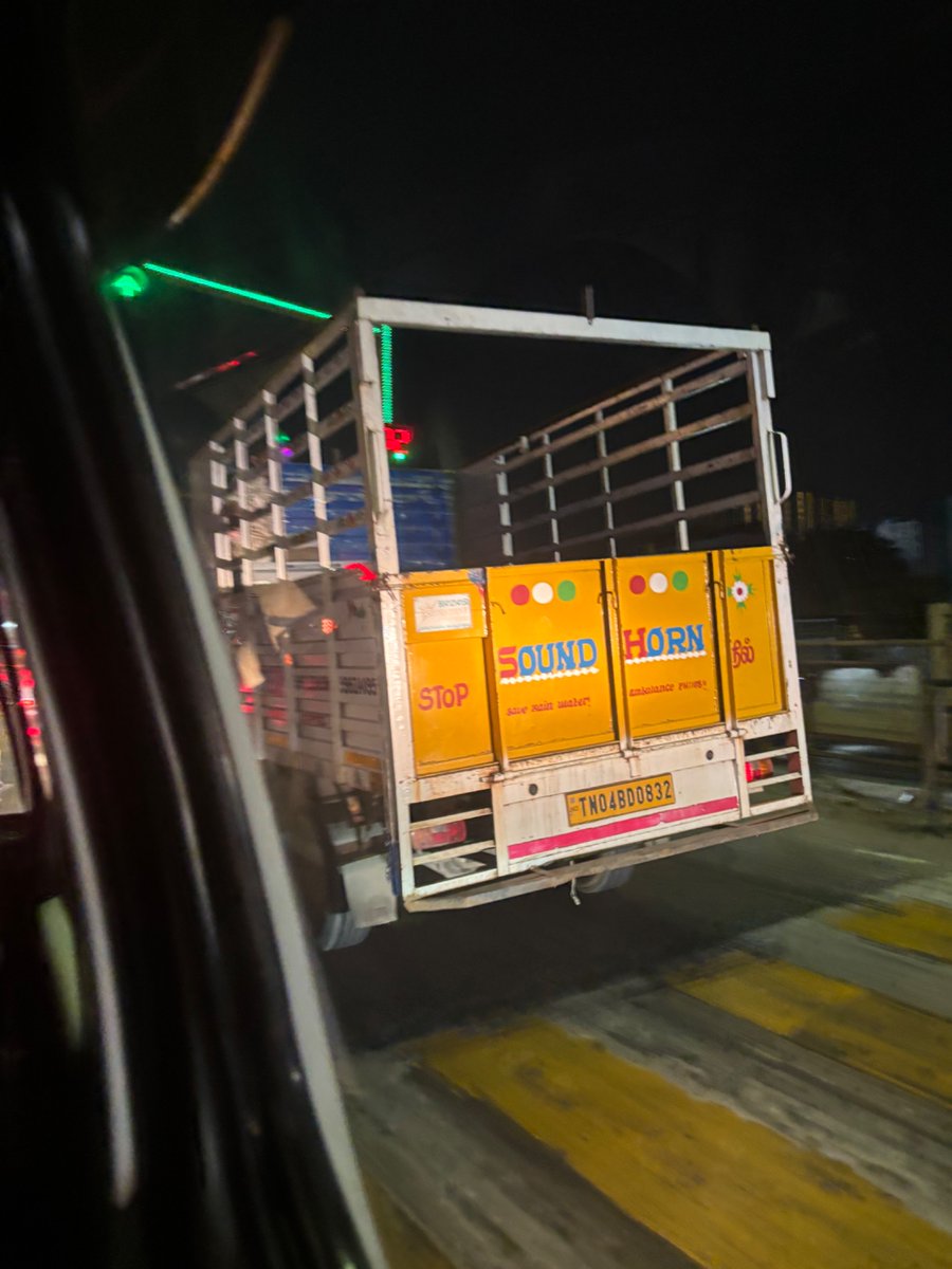 saivignesh2000's tweet photo. Pickup truck was driven very rashly and at high speed towards Nandanam, seriously endangering lives on the road.
Photo taken near Panagal Maaligai, Saidapet at 10:39 PM on 26/02/26.
@ChennaiTraffic @chennaipolice_ Kindly take strict action. https://t.co/RobyF5CfnR