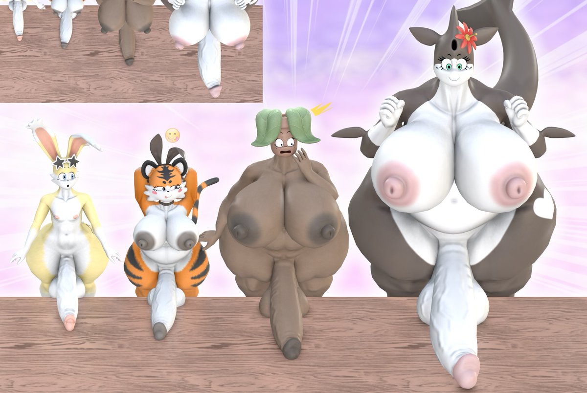 Lewd2ban's tweet photo. Sinni is the BIGGEST~ 🖤🤍 https://t.co/fAbJsTtgaC