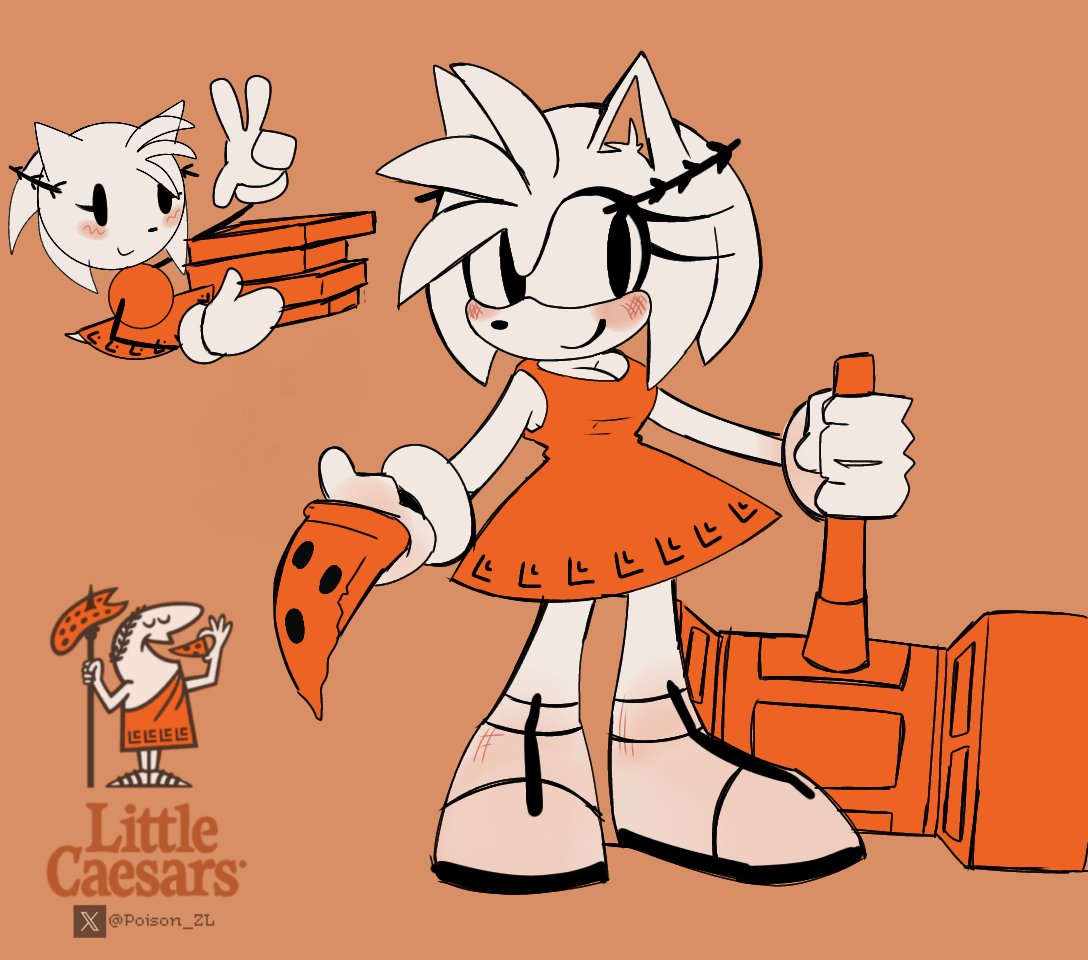 Abby_Ramy's tweet image. Pizza Pizza 🍕🍕
#Amy #amyrose #fanart #LittleCaesars