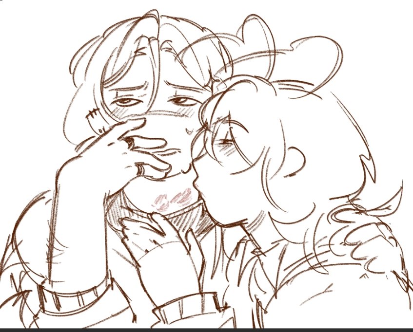 kisses kisses and.... suddenly bite!!!