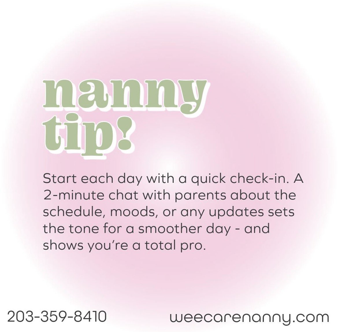 Wee Care Nanny tweet media