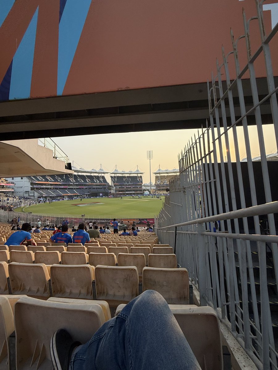 ADITYA18032000's tweet photo. @kartik_kannan We were in same boat I guess. Actually what I observed is BMS only sell such pathetic seats with blocked views. @bookmyshow @bookmyshow_sup had to watch entire match standing. Offline tickets are having better views. Online - Bad, Offline - Good. Don’t know what scheme is this https://t.co/Js5JCzxHM3