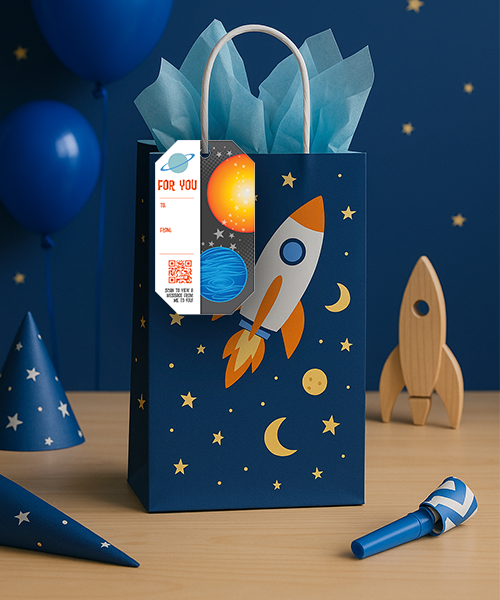 ❤️❤️A VideoDrop gift tag turn a simple present into something personal and heartfelt ❤️❤️ #PersonizedGifts #VideoDrop #GiftTag