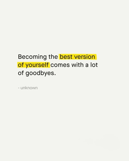 Best you arrives after many farewells.