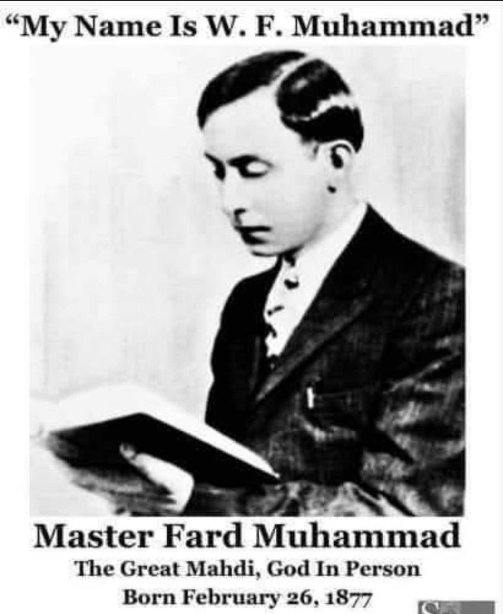 Ilo_Retrouv_19's tweet photo. Maître W. Fard Muhammad

Ilay Mahdi Lehibe, Andriamanitra tonga nofo, teraka tamin'ny 26 Febroary 1877.

Misaotra Azy Allah, Ilay Andriamanitra Tsitoha isika, nomeNY  Fahasoavana mba hahalalantsika ny maha-izy Azy, tsy amin'ny alalan'ny mpanelanelana, fa velona nofo aman-drà 💫☀️ https://t.co/wb4ywjWe93