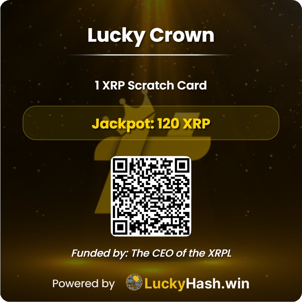$550m poured into the XRPL ecosystem, leading to all the amazing things we have today🤯 

Since I🩷public verifiable facts, I'm giving away 1 <a href="/LuckyHashWin/">LuckyHash</a> scratcher per million.

Haters will say at least one of the two statements isn't entirely true.

scratch.luckyhash.win/gift/redeem?id…