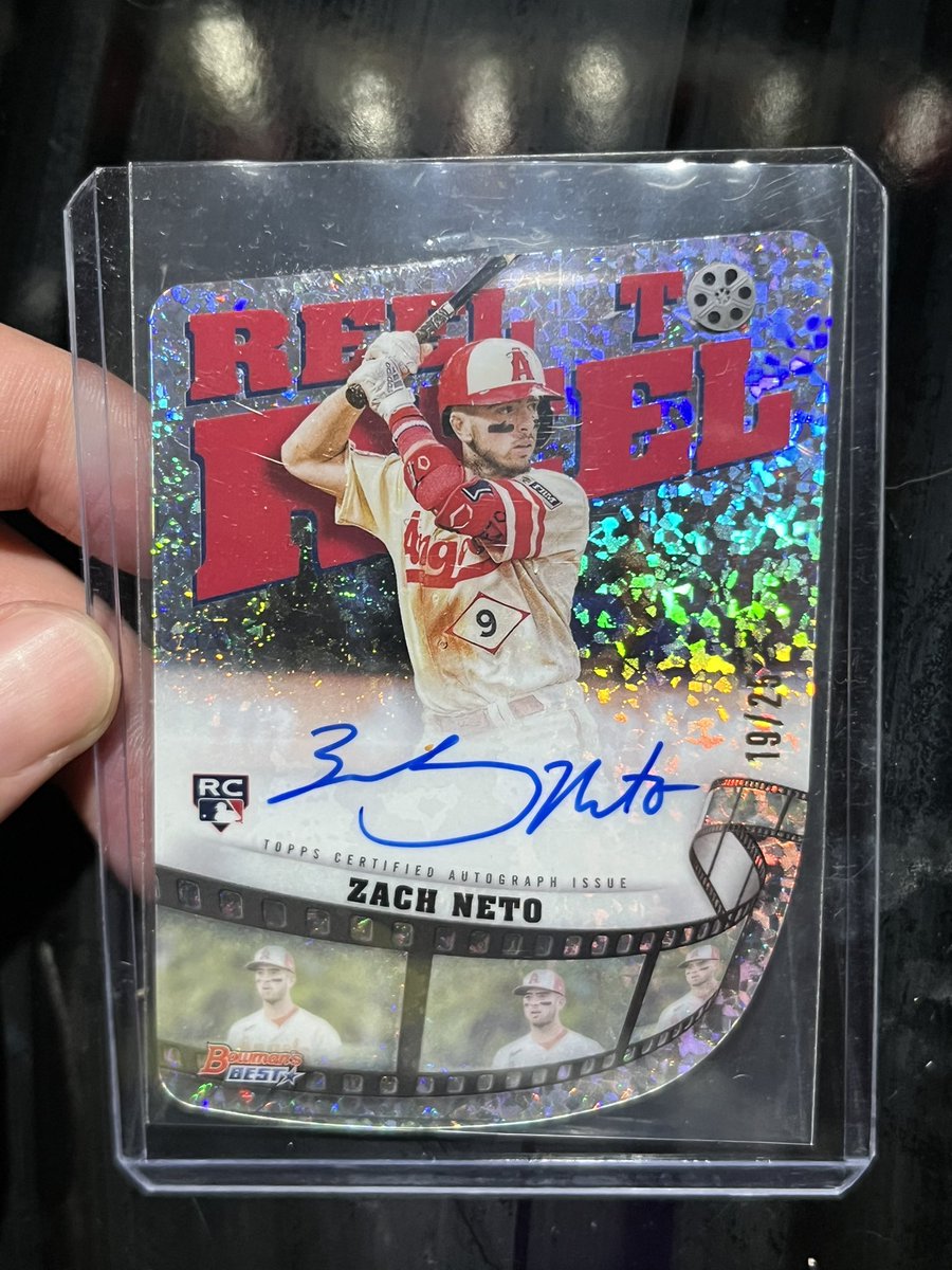 HalosAndCards's tweet photo. Mail day for future 2026 all-star Zach Neto 🥳 https://t.co/psfproX42s