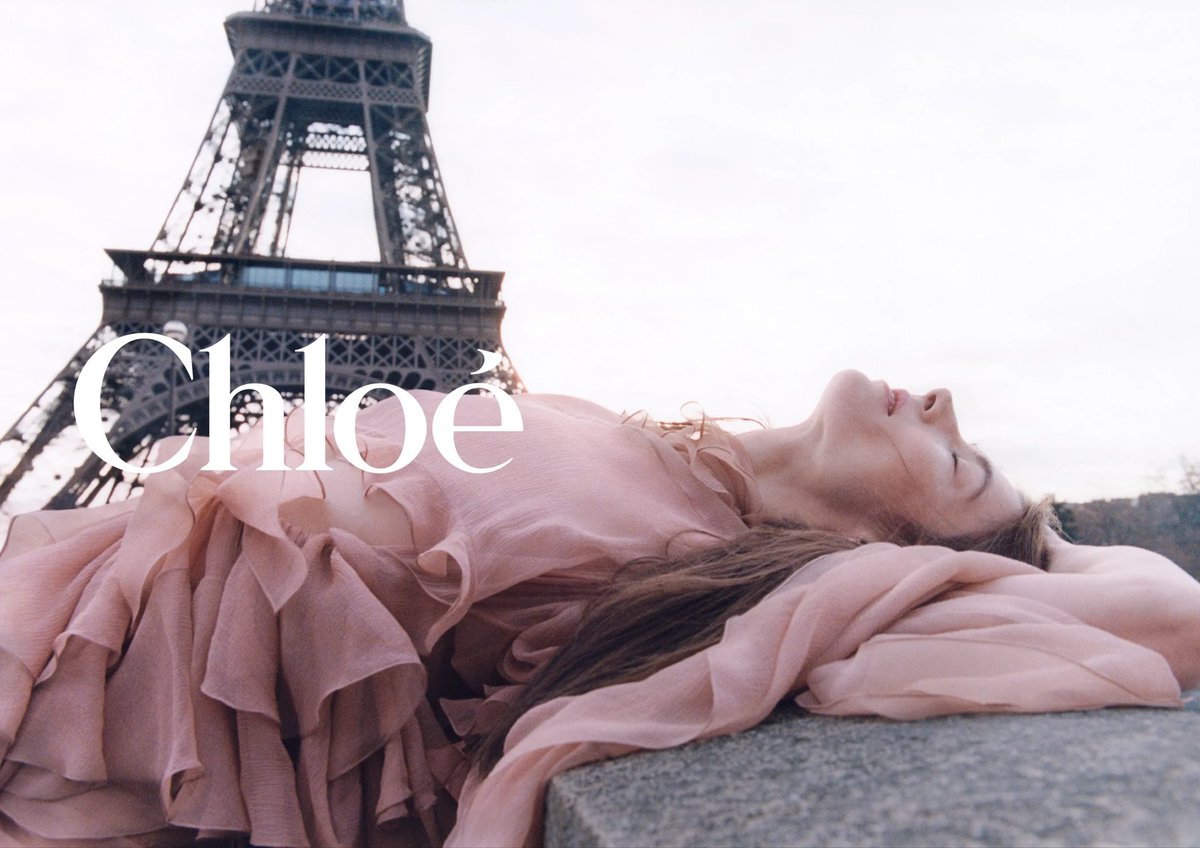 wishingbow's tweet photo. Chloé fall &amp; winter 2024 ad campaign designed by Chloé’s creative director Chemena Kamali https://t.co/mA5nZwy0pi