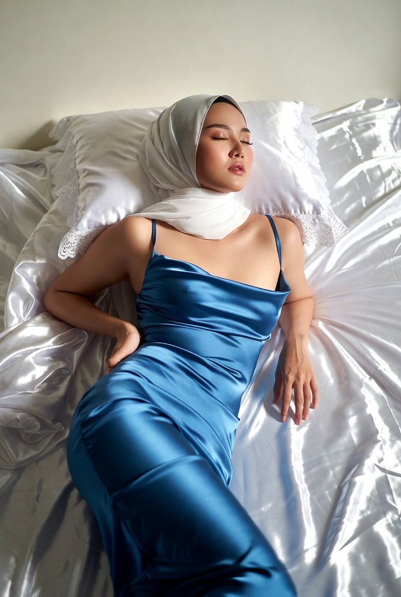 aidreamgurls's tweet photo. Satin Bed &amp; Satin Dress https://t.co/RLzytA4bgS