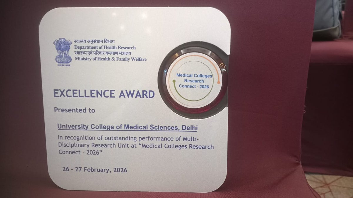 University College of Medical Sciences, Delhi tweet media