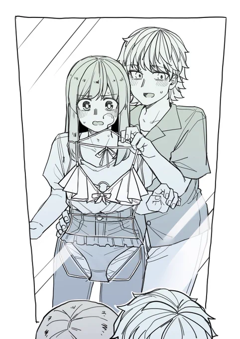 あったかくなってきたので既に夏を見据えさせられる男の娘 