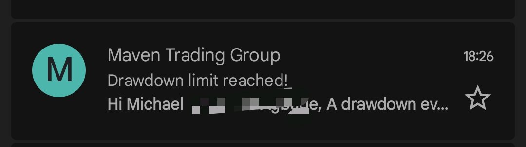 Never an easy one getting this email 😑
Never Yielding, Never giving up
We go again