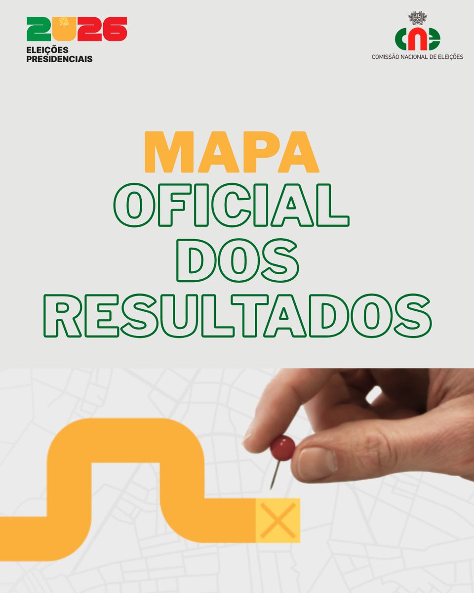 Comissão Nacional de Eleições - Portugal tweet media
