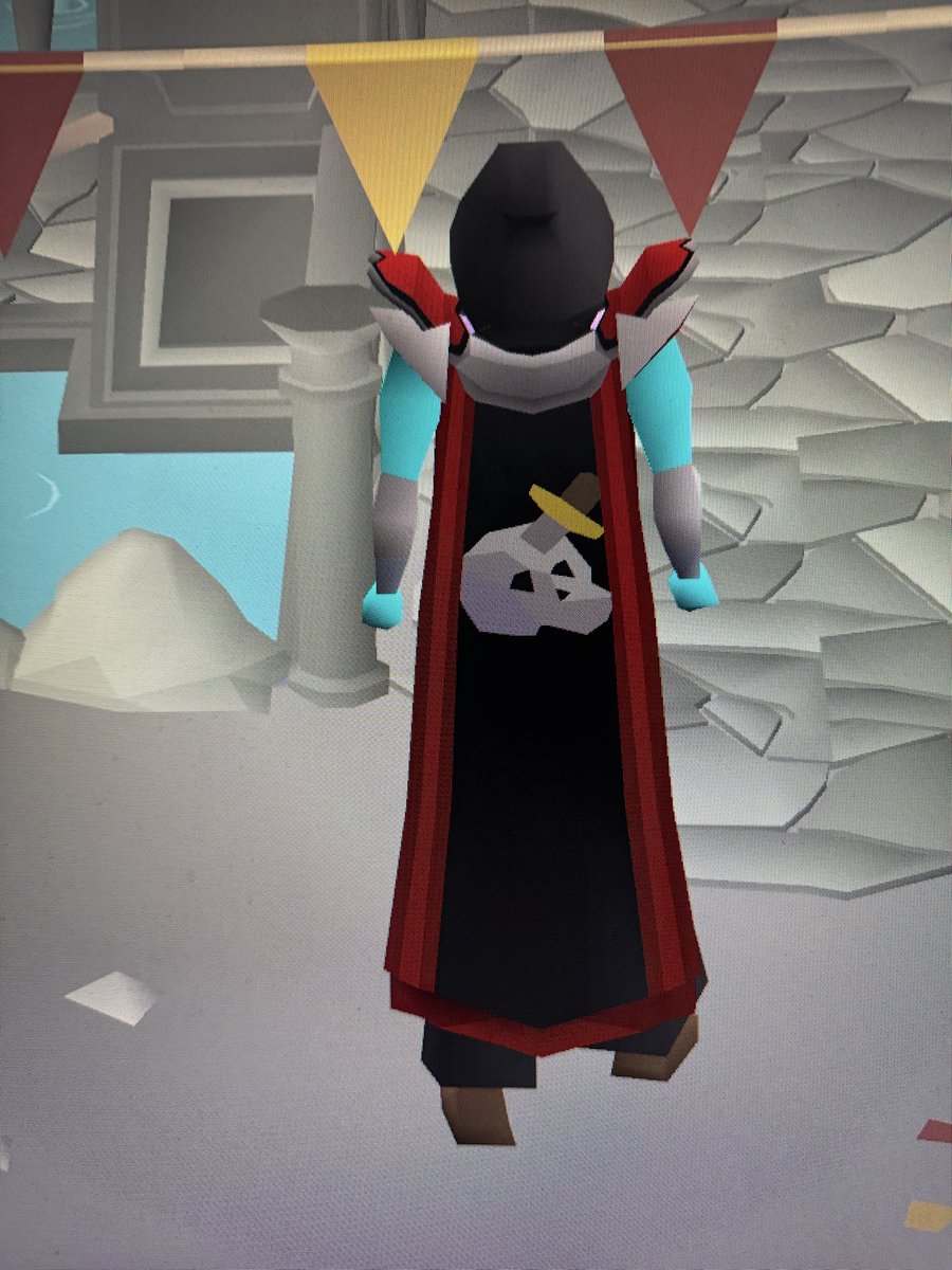 EpMotionz's tweet photo. Newest cape to the collection #OldSchoolRunescape #osrs https://t.co/CFr6W9DzWX