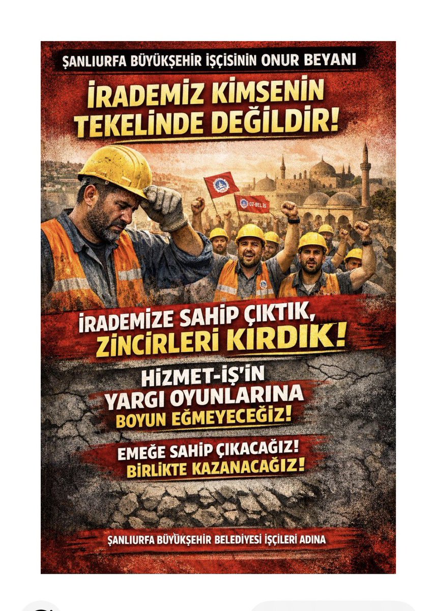 Belediye iscileri derneği tweet media