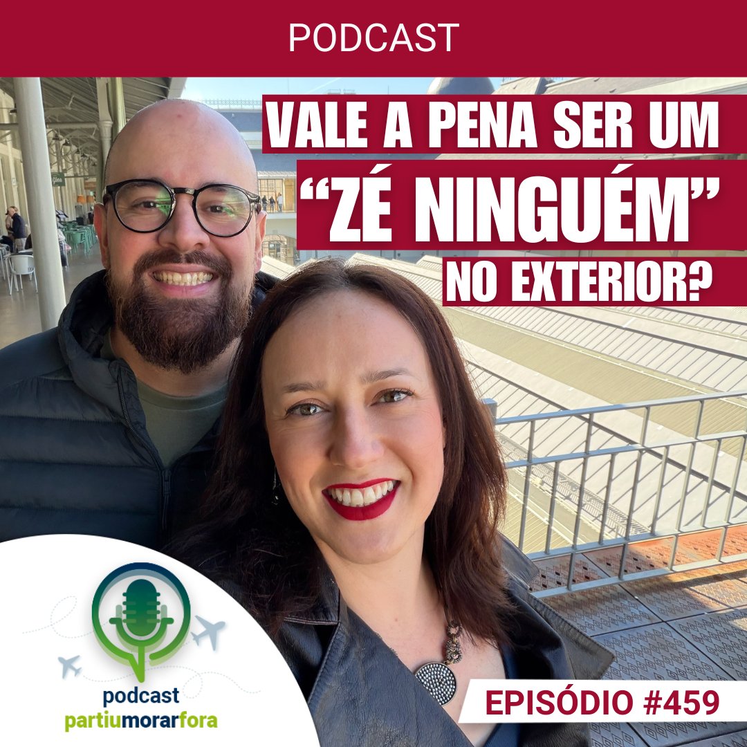 vagaspelomundo's tweet photo. Novo podcast no ar! Ep 459 Vale a pena ser um “Zé Ninguém” no exterior? Como fica o caminho desconhecido?

https://t.co/10Eezie3F1

#Podcast #PartiuMorarFora #MorarFora #ViverNoExterior https://t.co/IukIg8625m