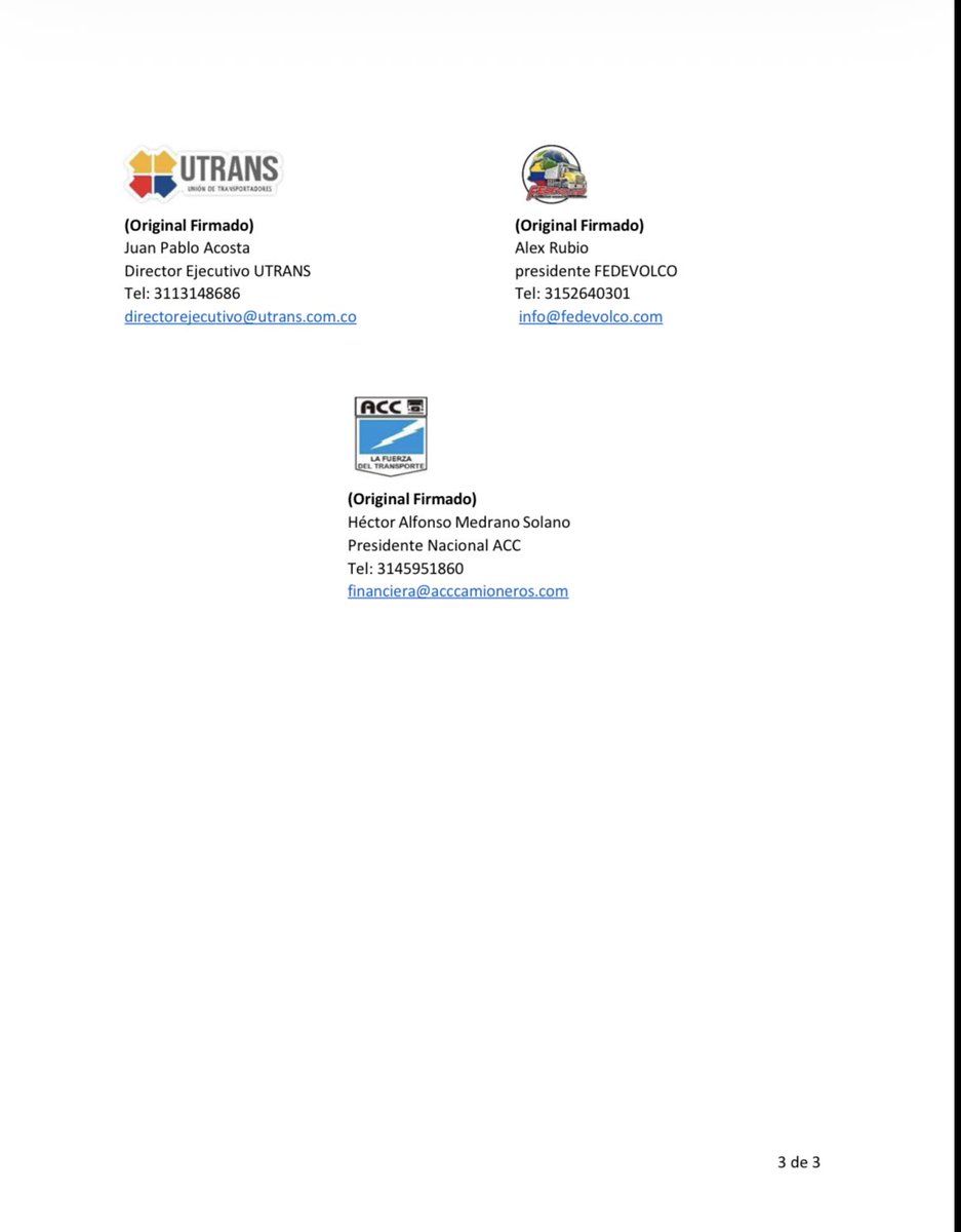 🚨#Comunicado

En Colombia se han caído 29 puentes en los últimos 12 años.
⚠️ 18 han ocurrido entre 2023 y 2026.
⚠️ 5 solo en lo que va de 2026.

No es normal. No es menor.
Es una emergencia de infraestructura que afecta movilidad, abastecimiento y empleo.

Solicitamos