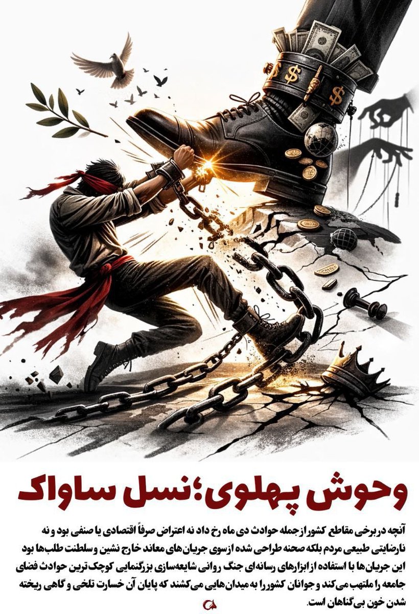 ساواک به‌عنوان نهاد امنیتی رژیم، بازداشت، شکنجه و ارعاب مخالفان را به طور گسترده به کار می برد و #نسل_ساواک هم چنان ادامه دارد
#وحوش_پهلوی
