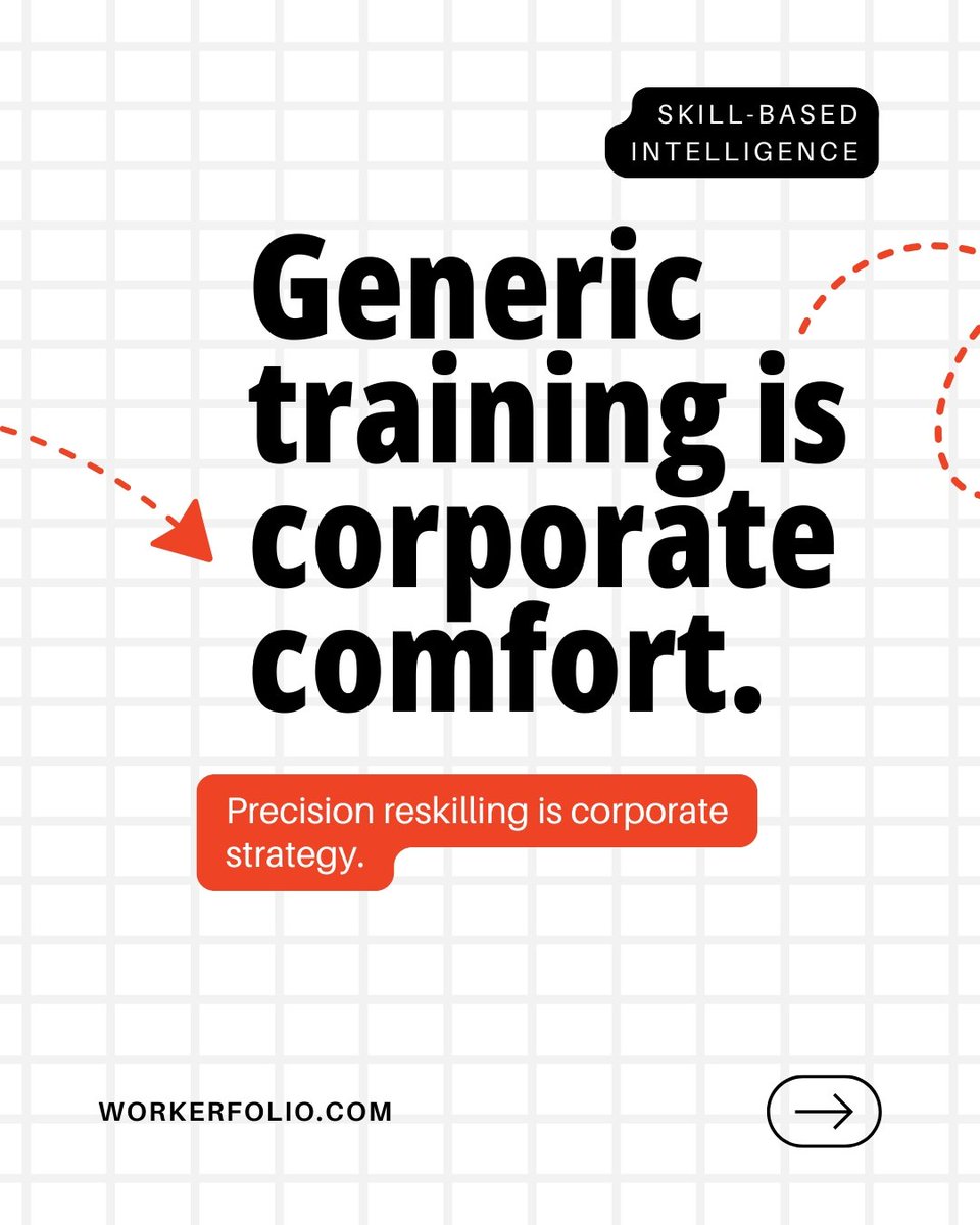 irasec's tweet photo. The Strategy Shift:
- Job Titles are Dead: A title is a static label;
- Avoid "Corporate Comfort": Generic training modules feel good but do nothing. Real growth requires precision reskilling based on data.
- The Order of Operations: You cannot leverage AI until you have clarity https://t.co/Wi8kLP1oKg