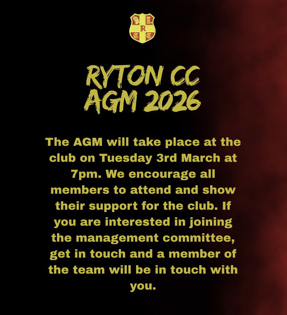 Ryton CC tweet media