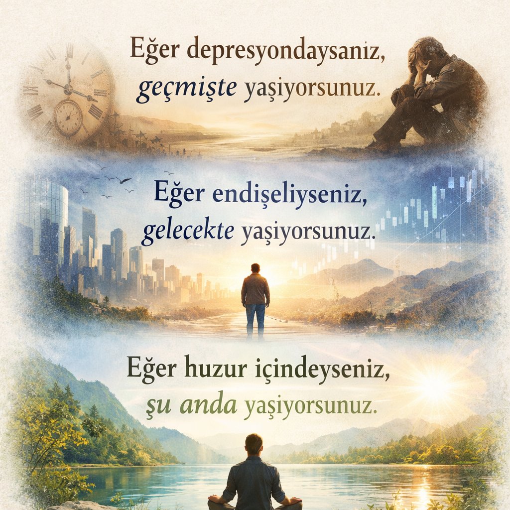 ogretmensitemiz's tweet photo. "Eğer depresyondaysanız, geçmişte yaşıyorsunuz."
"Eğer endişeliyseniz, gelecekte yaşıyorsunuz."
"Eğer huzur içindeyseniz, şu anda yaşıyorsunuz."

LAO TZU https://t.co/fz4VK3ltZs