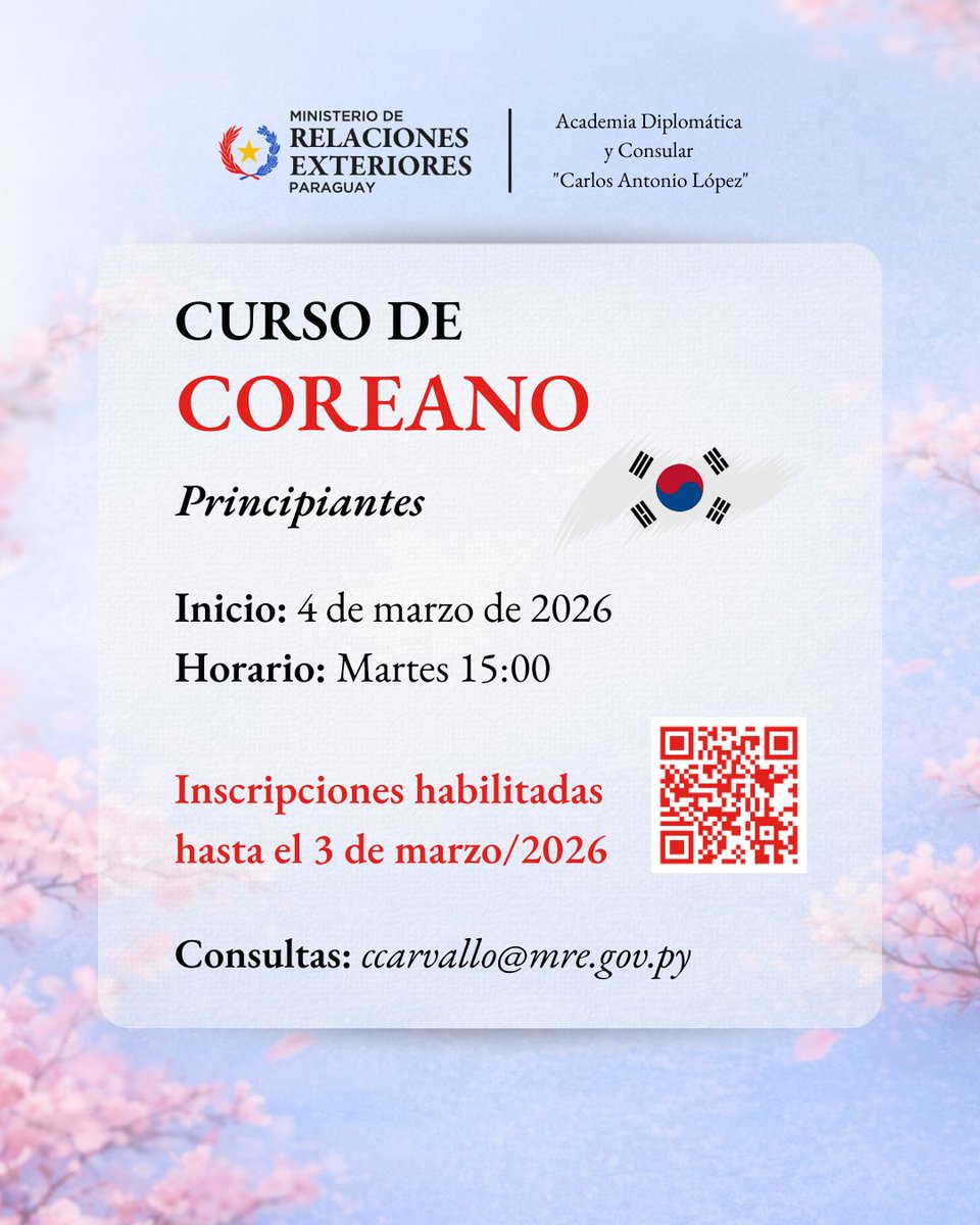 Academia Diplomática y Consular del Paraguay tweet media