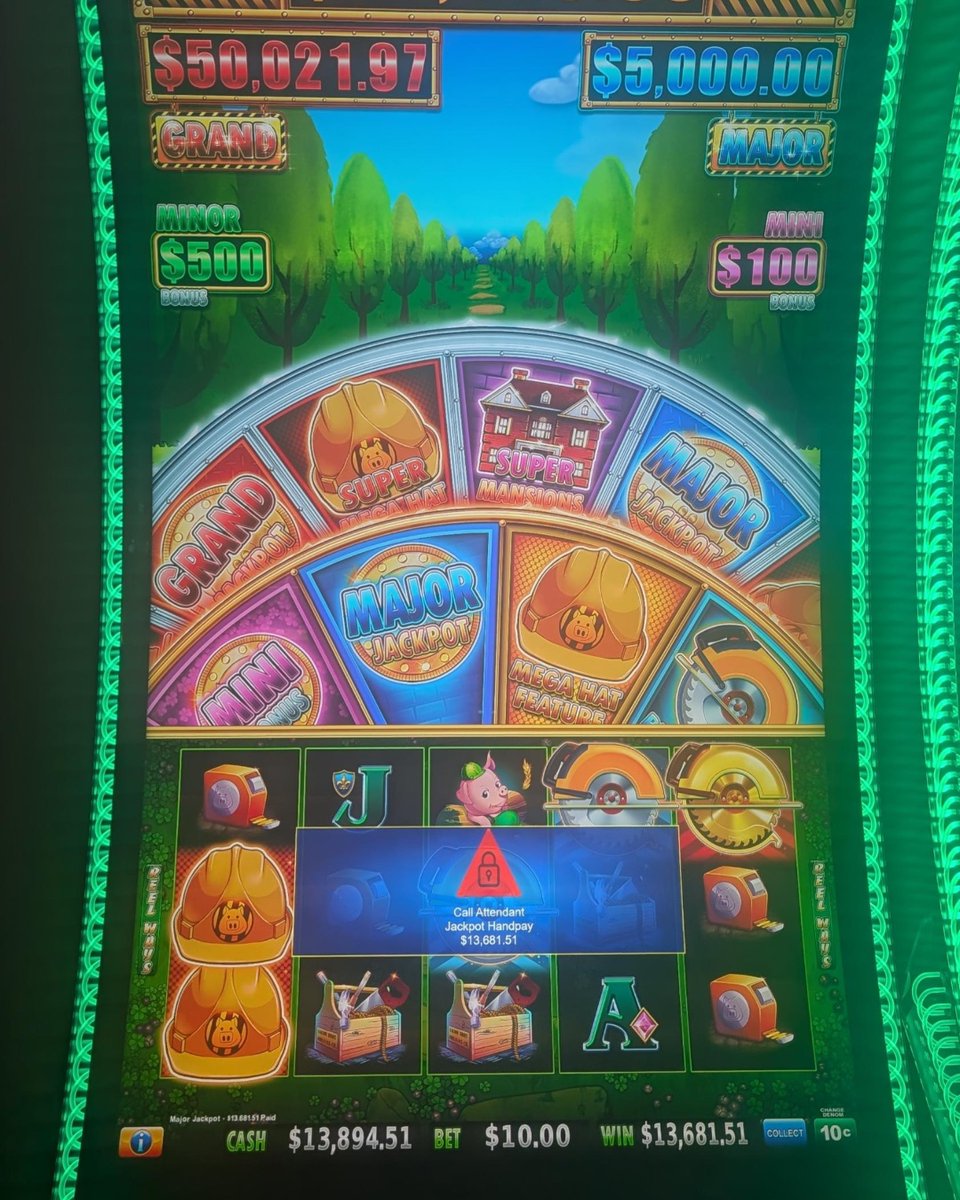 LAubergeBR's tweet image. Not 1, not 2, but 3 different jackpot winners last weekend! 🤑 

Gambling Problem? Call 1-877-770-STOP.
#JackpotWinner #Handpay #SlotsWin #LaubergeBR