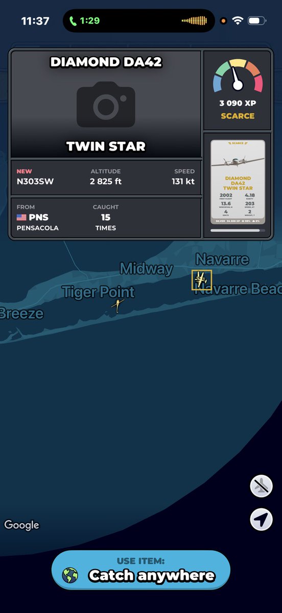 Wanderinghinlow's tweet image. #squawk7700 #diamondda #da42 #N68MJ #landinggear
Update : burning fuel off and it looks like he has a buddy watching and helping - and maybe reinforcements with a helicopter as well.