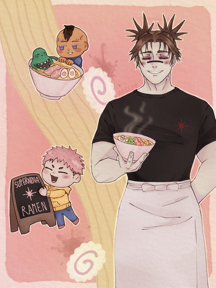 How about chef Choso?🍜

#choso