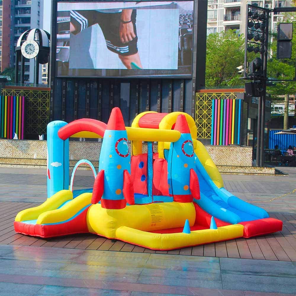 UnicunShop's tweet image. Bounce into summer fun! 🤸‍♀️☀️ This inflatable trampoline &amp;amp; mini pool combo is guaranteed to keep the kids entertained for hours.  unicun.com/product/childr… #summerfun #kidsactivities #trampoline #poolparty