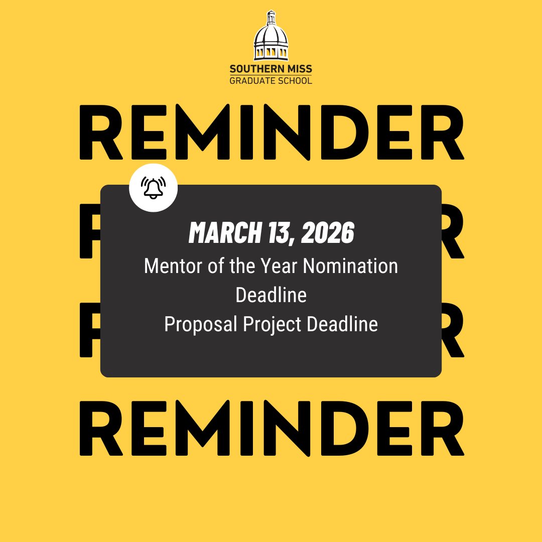 Southern Miss Grad School tweet media