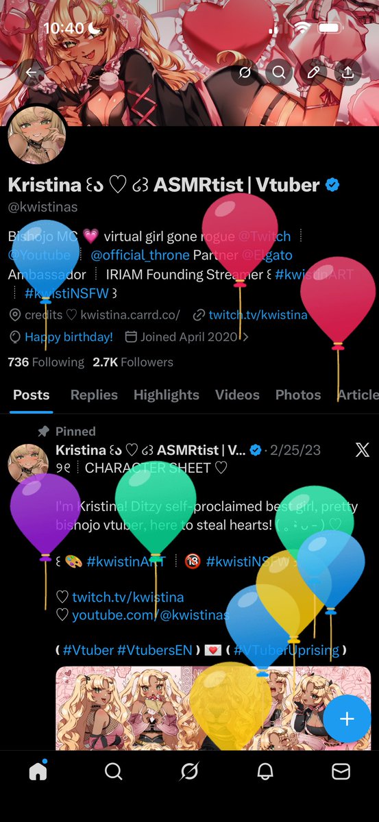 Kristina ꒰ა ♡ ໒꒱ ASMRtist | Vtuber tweet media