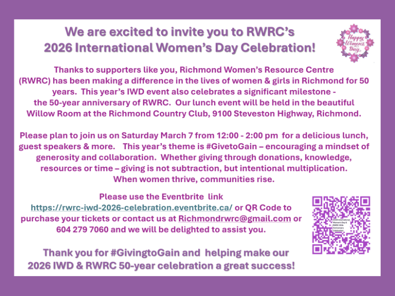 Richmond Women's Resource Centre tweet media