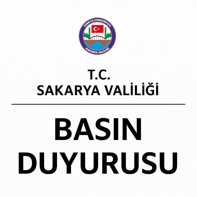 T.C. Sakarya Valiliği tweet media
