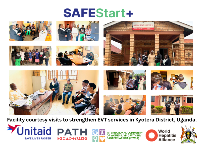 ICWEastAfrica's tweet photo. Following the inception meetings in Kyotera, we conducted courtesy visits to selected health facilities to strengthen #SAFEStart+

The visits highlighted gaps in HB testing, treatment &amp; follow-up for missed mothers &amp; babies, underscoring the urgent need to strengthen #EVT efforts https://t.co/yibe3nhPmg
