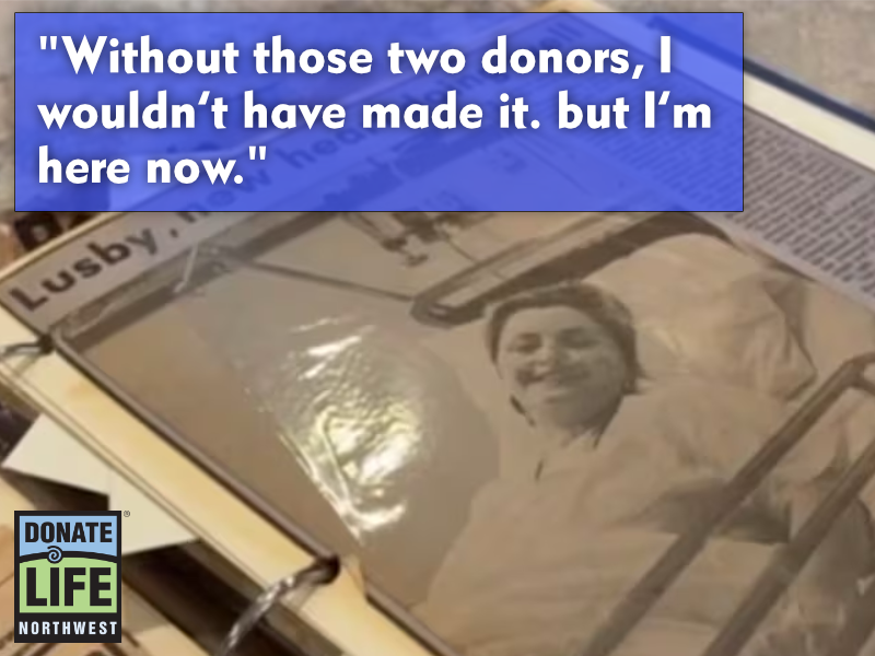 donatelifenw's tweet photo. Nearly 40 years ago, Shannon Lusby made history as the first woman in Oregon to receive a successful heart transplant. Doctors gave her five years to live. Shannon chose to live for so much more.

https://t.co/b9rWWon8V3 https://t.co/HZ3SOwFpcR
