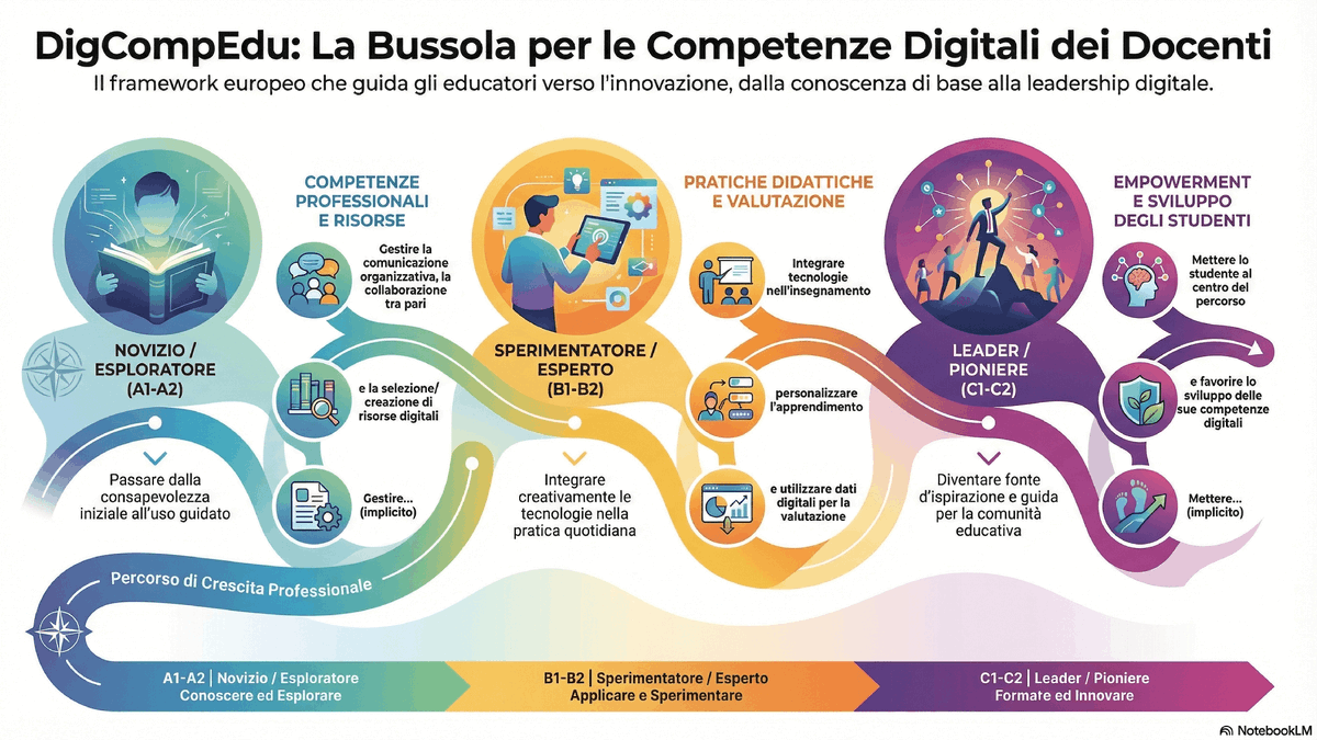 ingCAD's tweet image. In questi brevi video-tutorial vengono spiegati i due quadri di riferimento europeo per le #competenze #digitali dei #cittadini o #docenti e #formatori.
#DigComp 2.2 - youtu.be/68_jq6NqKgw
#DigCompEdu - youtu.be/MiSj0N2A9w4
Buona visione e condivisione!
#TECH ON ProfingCAD!
