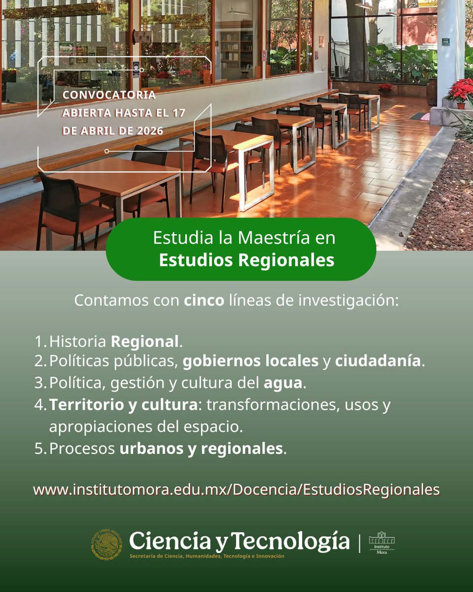 Instituto Mora tweet media