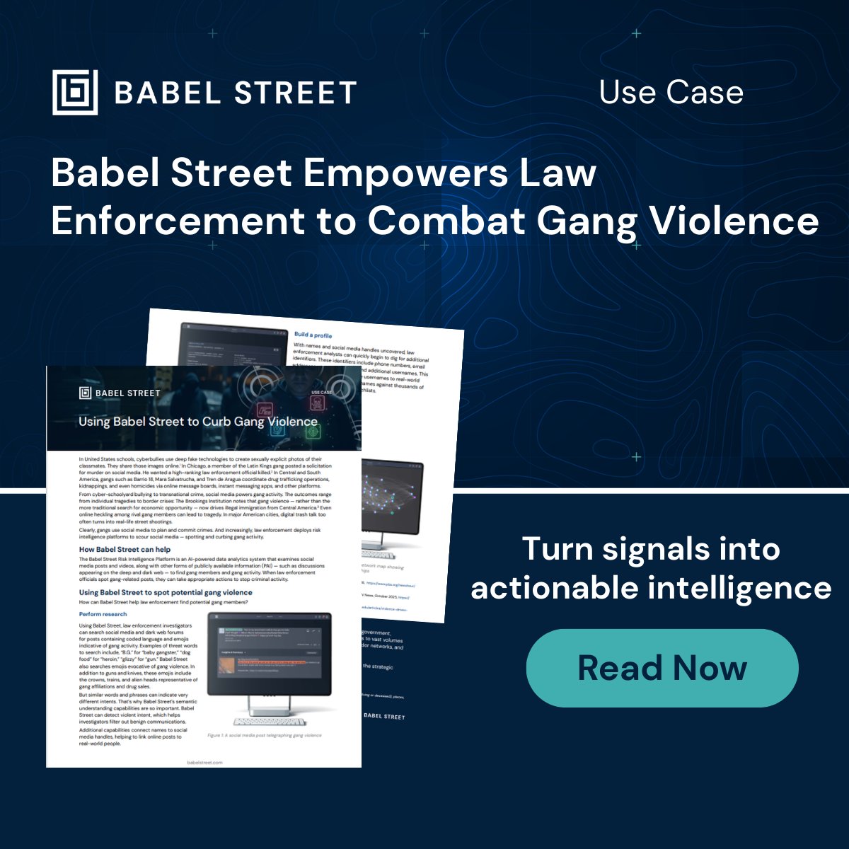 Babel Street tweet media