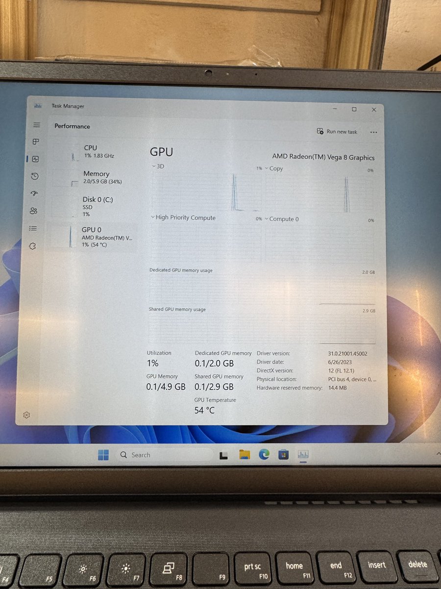 westsyd_papi's tweet photo. Dell Vostro 15 3515 Gaming || AMD Ryzen 5 3450U with Radeon Vega Mobile Gfx || 256GB SSD || 8GB RAM || 2GB Dedicated Radeon Vega 8 Graphics || 4 Cores 8 Logical Processors || USB Port x3 || HDMI Port || Headset Port || 6-8hrs Excellent Battery || Price 300k https://t.co/M7F6WrIiYN