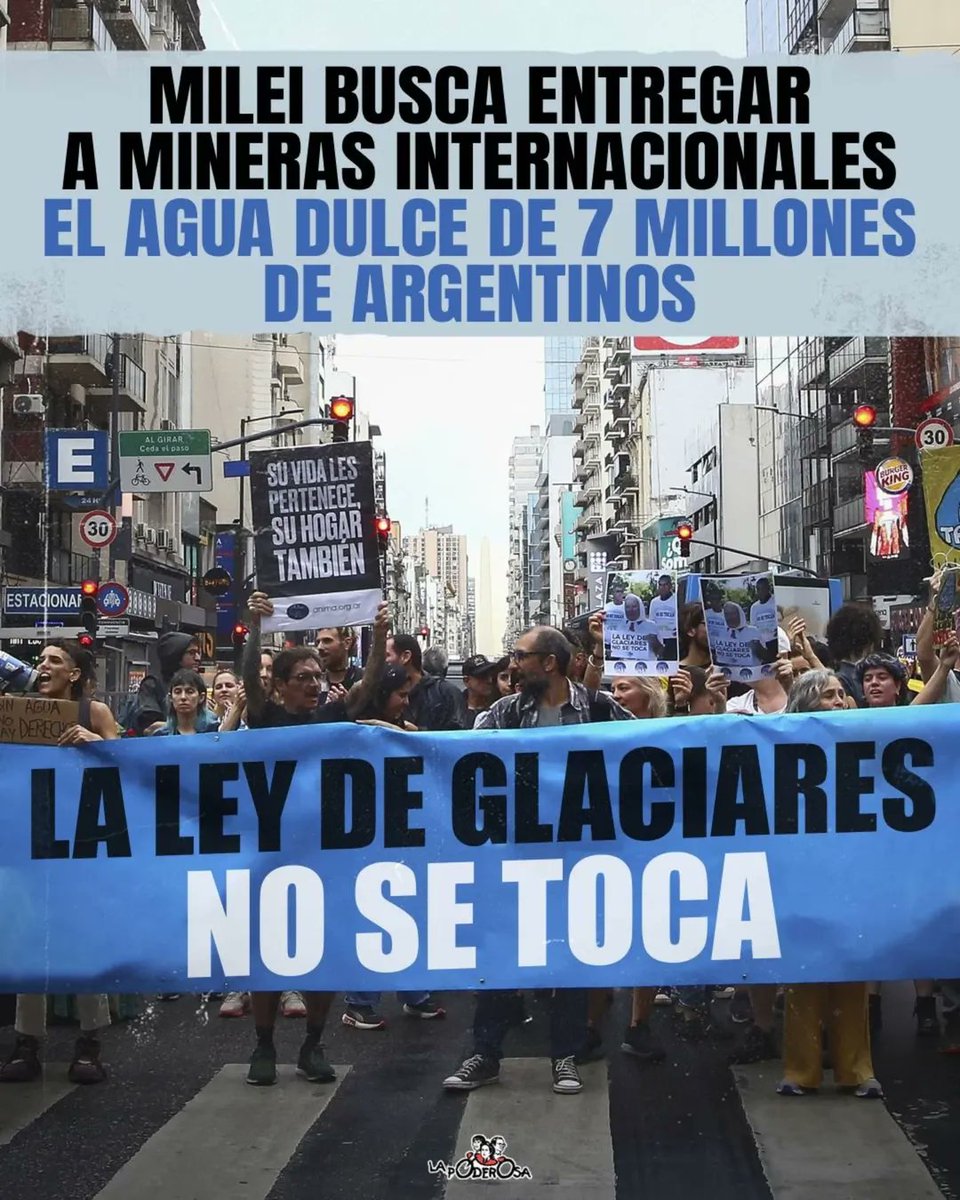 gargantapodero's tweet photo. La venas abiertas de Argentina, otro saqueo a favor de la minería empujado por el Congreso de la Nación. Hoy se debate la modificación de la Ley de Glaciares. Hay concentración desde las 16hs en repudio a la entrega de la mayor reserva de agua dulce del país y del mundo. (+) https://t.co/3JKtN7YoUJ