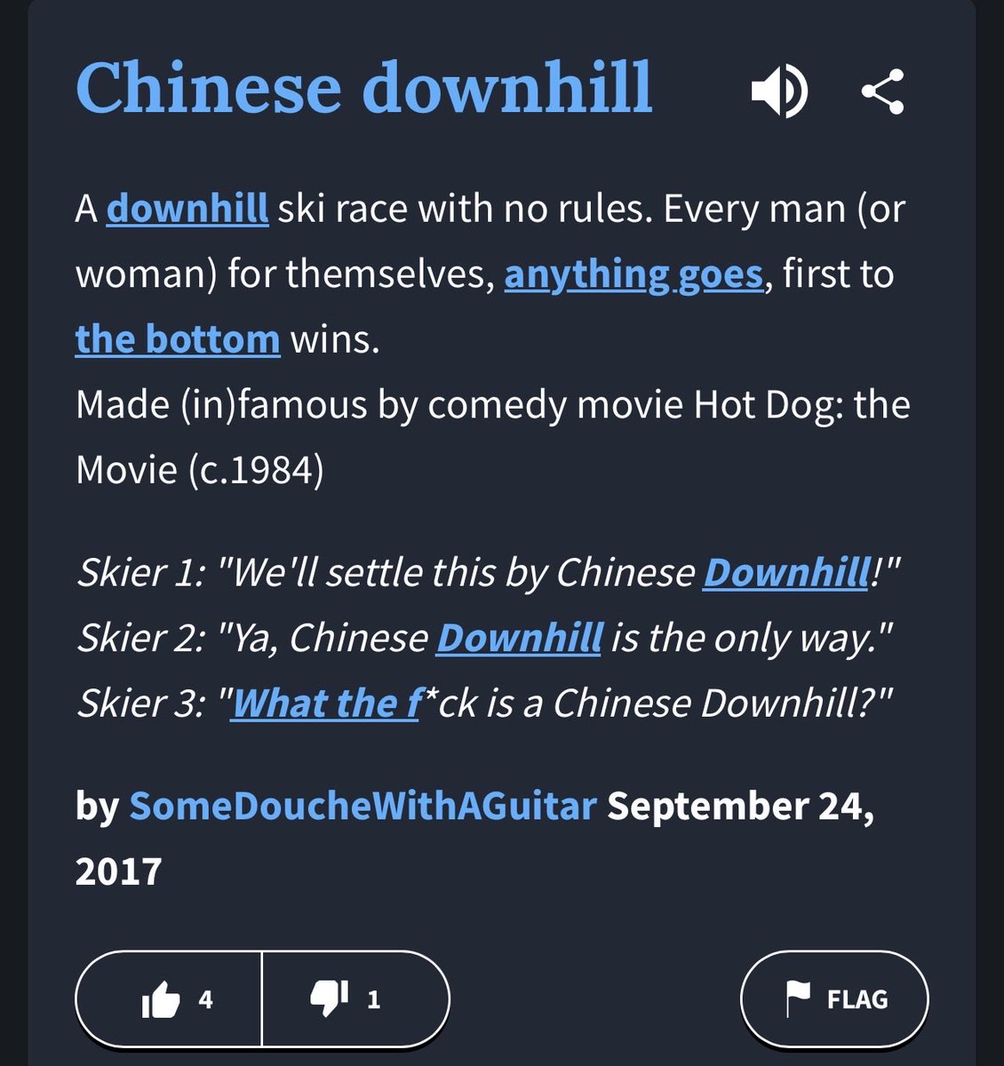 Vamos_eMini's tweet photo. @Birdyword Urban Dictionary https://t.co/risA7A3fHA