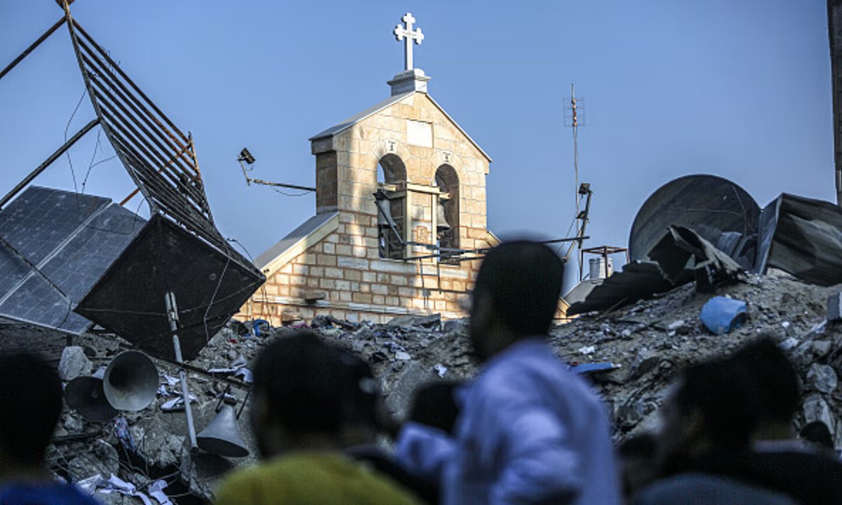 John_markos_'s tweet photo. Blessed feast of St Porphyrios of Gaza! (NS)
May God have mercy on the Orthodox Christians who attend his church in Gaza. https://t.co/Ed87jdwIp5