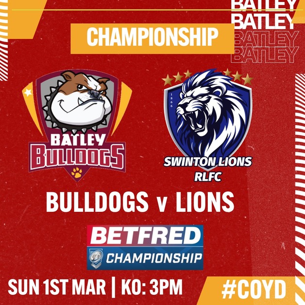 Batley Bulldogs RLFC tweet media