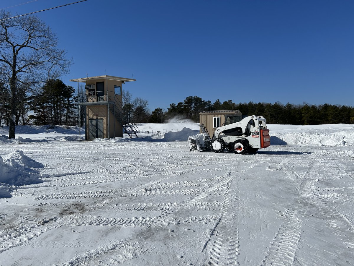 DevensFort's tweet image. While the main roads were plowed, snow removal continues to open up Kilo Range at Devens Reserve Forces Training Area Feb. 26. @USArmyReserve @nationalguard @Marforres @ArmyIMCOM @99th_div @ASAFortDix @JointBaseMDL